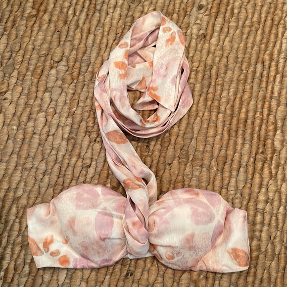 REVOLVE House of Harlow 1960 x Sofia Richie Tammy Top in Watercolor Floral - Picture 4 of 6